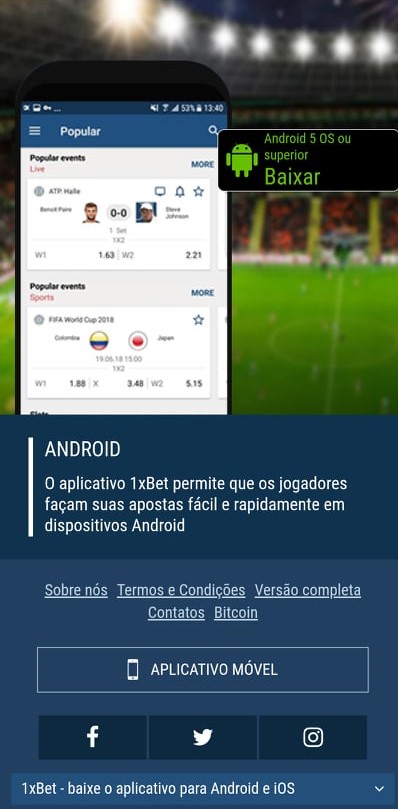 1xbet android app